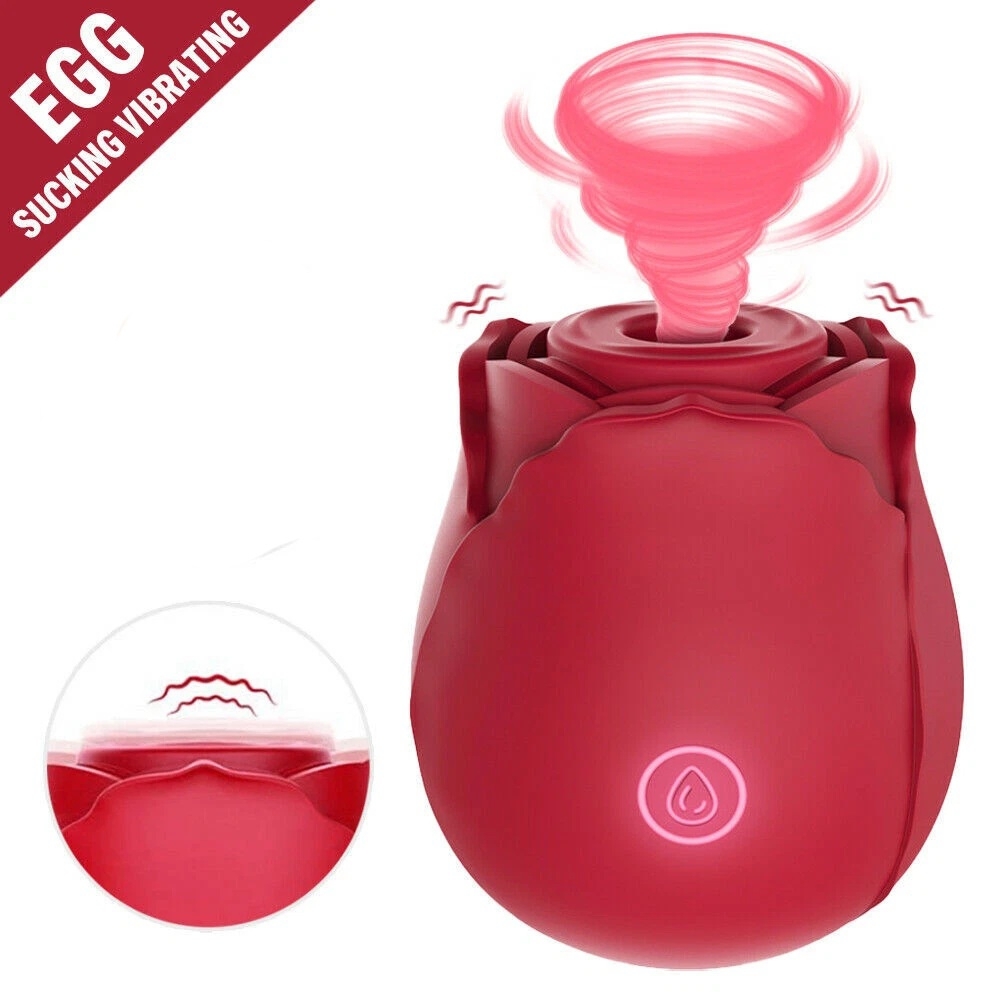 Red Vibrating Rose Toy